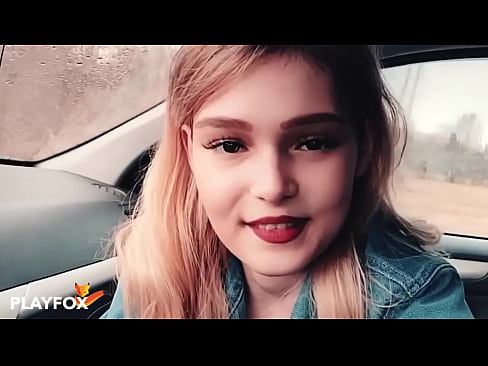 ❤️ Sexy babe cikin farin ciki yana tsotse katin rangwame Batsa ❤